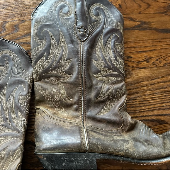 Durango western Brown Cowboy Boots - Picture 5 of 11